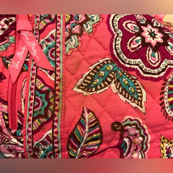 Vera Bradley Pink Quilted Shoulder Bag - Picture 13 of 13